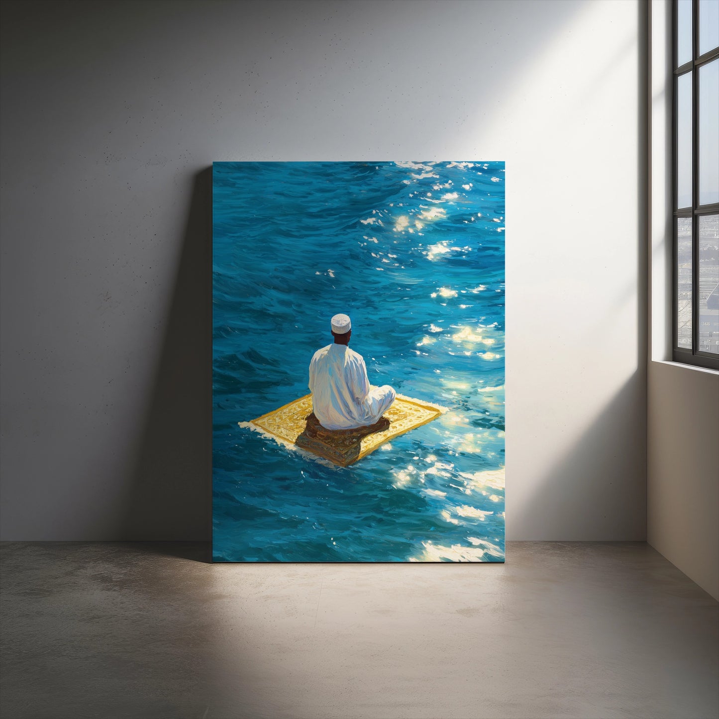 At Sea - بَحْر Canvas